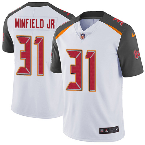 Nike Buccaneers #31 Antoine Winfield Jr. White Youth Stitched NFL Vapor Untouchable Limited Jersey
